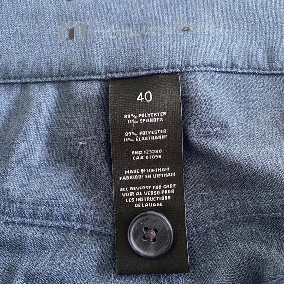 Travis Mathew Pants|Stretch Golf Comfort Waist Blue Sz 40 See Desc for Size Info - Picture 2 of 9